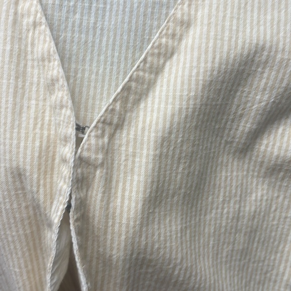 Abercrombie & Fitch striped front-tie romper: size L - Picture 5 of 5